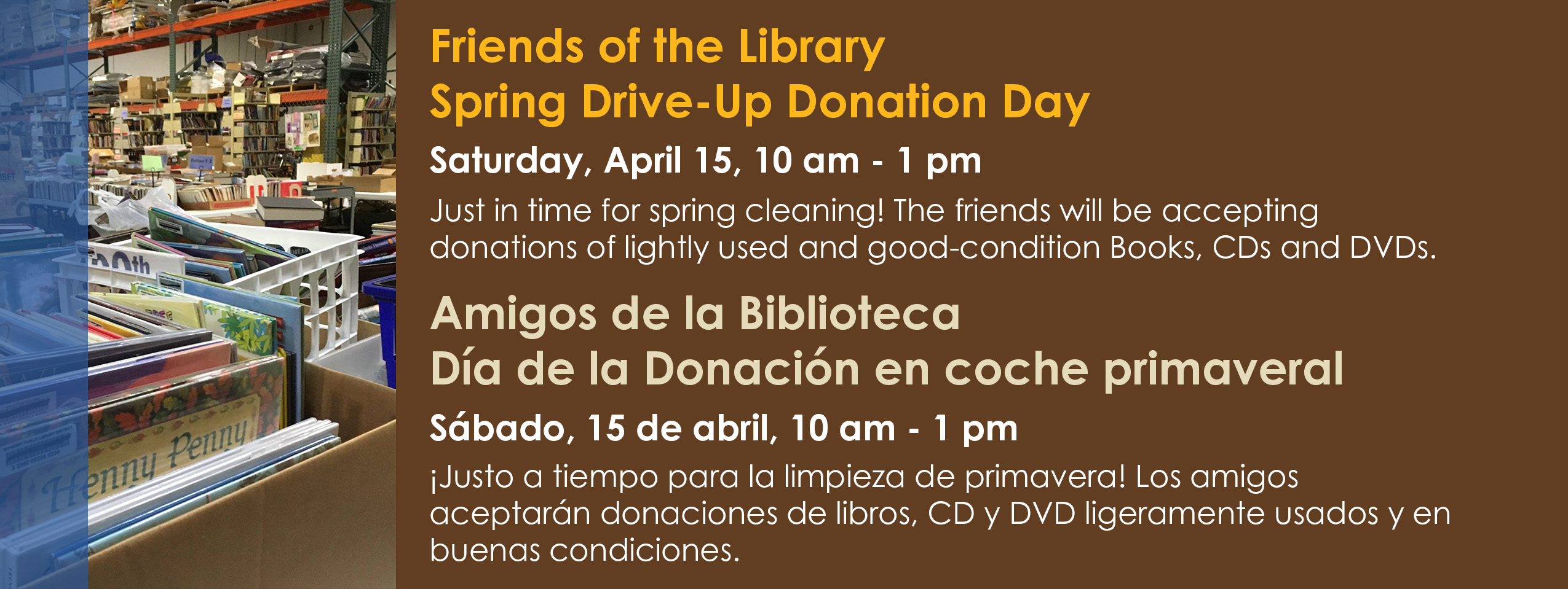 Drive Up donation Days